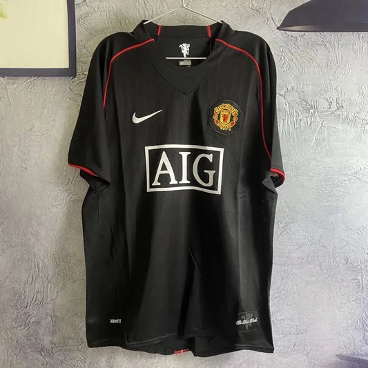 RETRO MANCHESTER UTD AWAY 2007/08 HALF SLEEVES