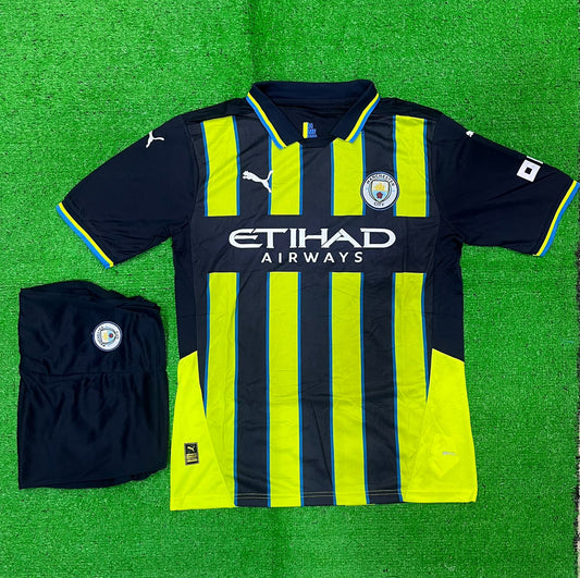 MANCHESTER CITY AWAY FULL KIT 2024/25 (JERSEY AND SHORTS)