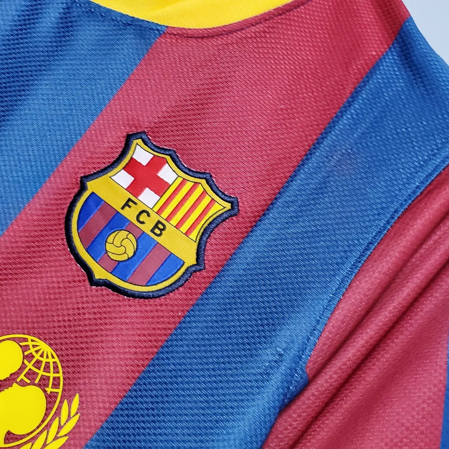 RETRO BARCELONA HOME 2010/11 HALF SLEEVES