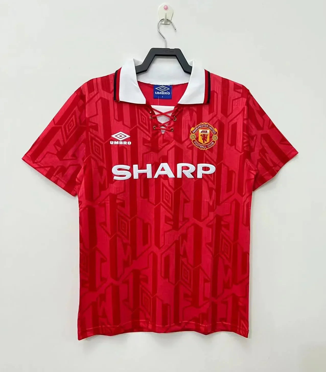 RETRO MANCHESTER UTD HOME 1992/94 HALF SLEEVES