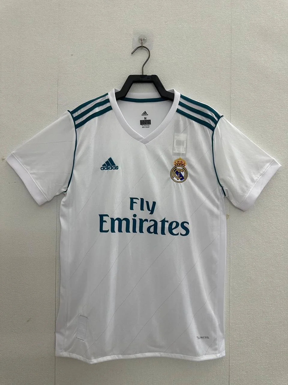 RETRO REAL MADRID HOME 2017/18 HALF SLEEVES