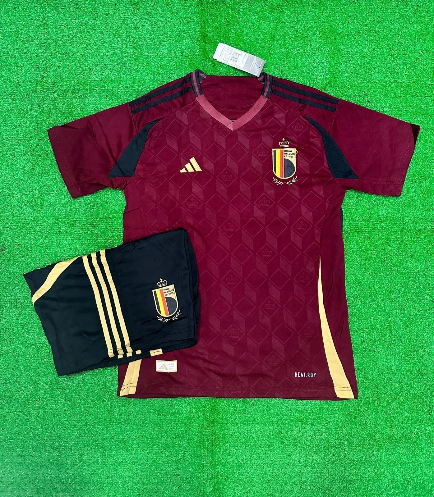 BELGIUM HOME FULL KIT 2024/25 (JERSEY AND SHORTS)