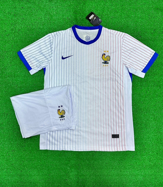 FRANCE AWAY FULL KIT 2024/25 (JERSEY AND SHORTS)