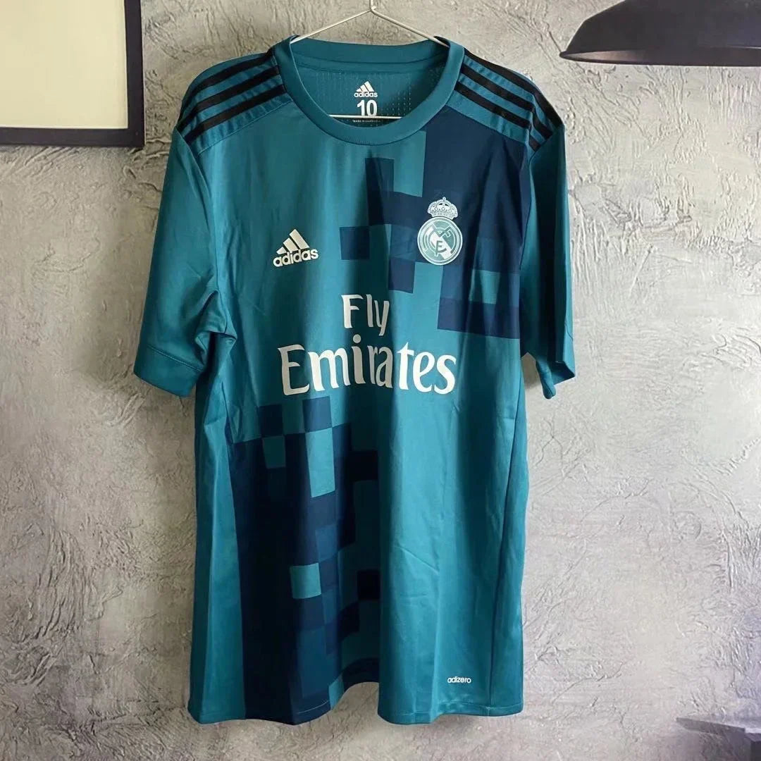 RETRO REAL MADRID THIRD 2017/18 HALF SLEEVES