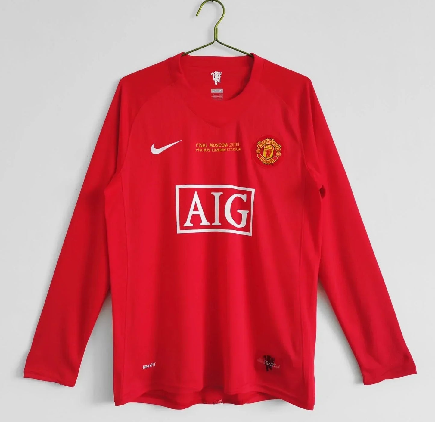 RETRO MANCHESTER UTD HOME 2008/09 (CHAMPIONS) FULL SLEEVES