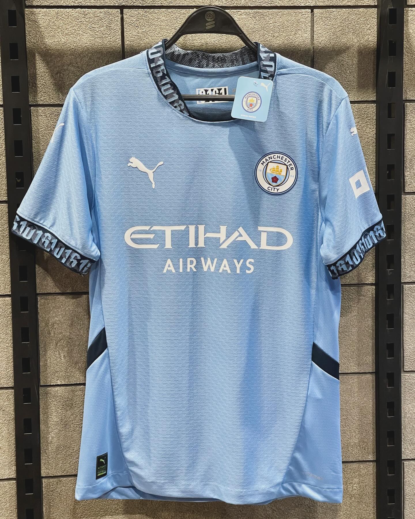 MANCHESTER CITY HOME KIT 24/25, PLAYER VERSION