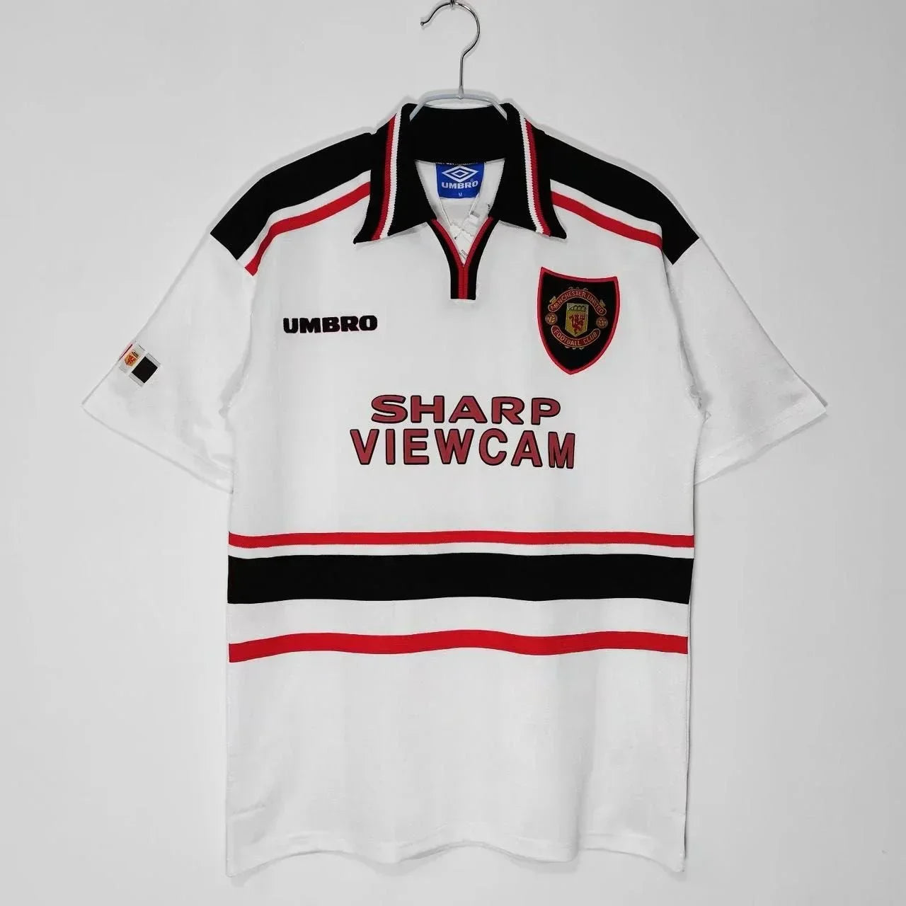 RETRO MANCHESTER UTD AWAY 1995/96 HALF SLEEVES