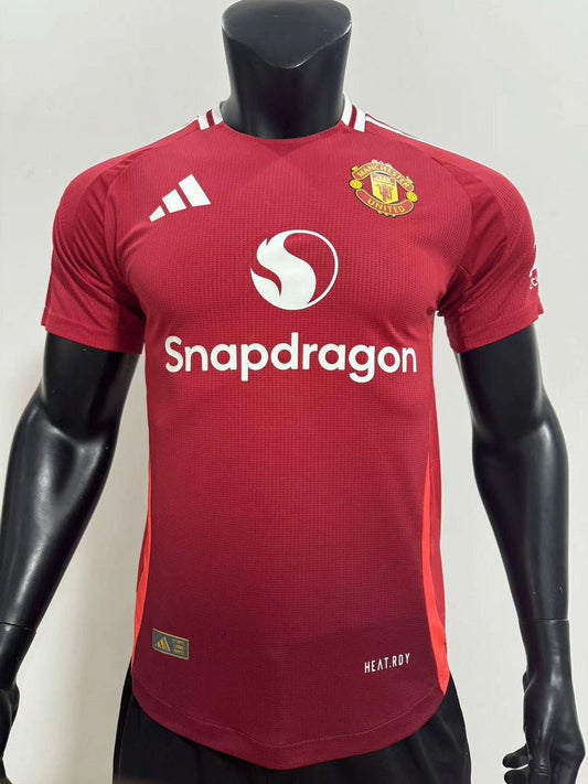 MANCHESTER UNITED HOME KIT 24/25, PLAYER VERSION