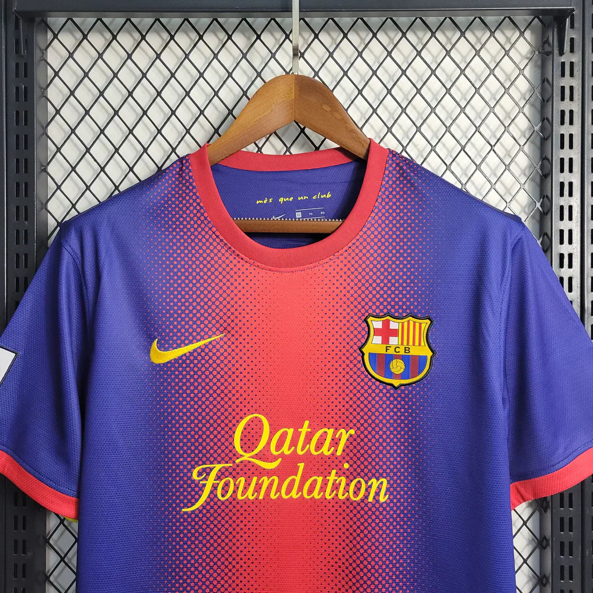 RETRO BARCELONA HOME 2012/13 HALF SLEEVES