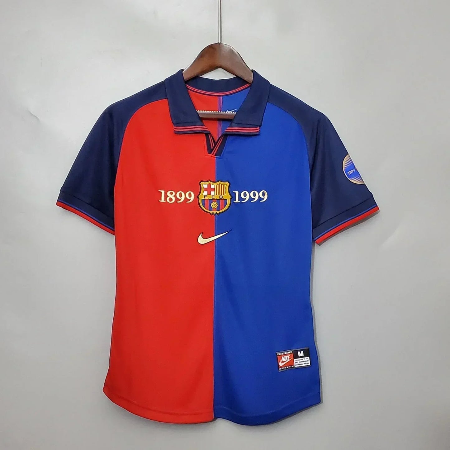 RETRO BARCELONA HOME 1999 (100 YEAR) HALF SLEEVES