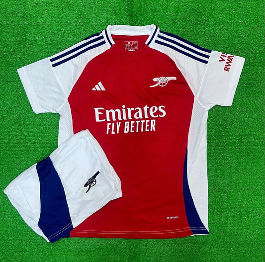 ARSENAL HOME FULL KIT 2024/25 (JERSEY AND SHORTS)